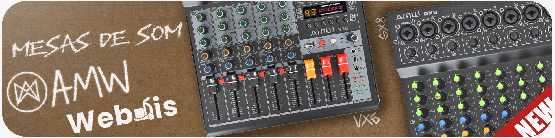 Novas Mesas AMW M Series