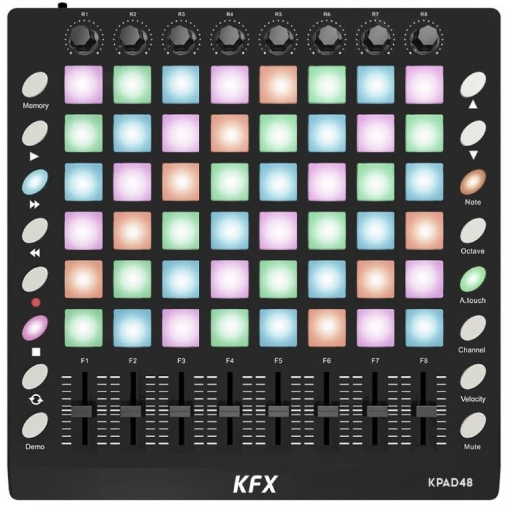 KFX KPAD 48 Pad - Controle Midi USB Ableton Multi Função