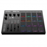 AMW XPAD Pro - Controlador Midi 16 PADs multi 4 Knobs OLED
