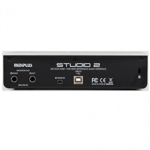 AMW Midiplus Studio 2 - Interface de Audio 192k 24b