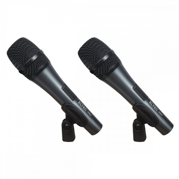 ELTEC DMA7 - Kit Com 7 Microfones de Bateria + Estojo Plástico