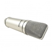 Amw AMC2 - Microfone Condensador XLR FET 34mm Banhado a Ouro + Shockmount