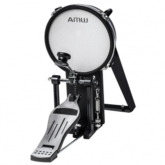 AMW ED8 Pro - Bateria Eletrônica PADs Mesh Dual Zone Pratos Dual + Choke