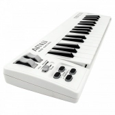 AMW Mini 32 White - Teclado controlador midi USB 32 teclas