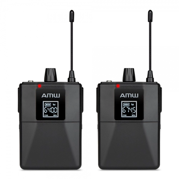 AMW BU230 - Microfone Sem fio Duplo UHF Digital
