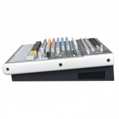 AMW M12 Fx v3 - v3 Mesa de Som 12 Canais com EFX BT Player Sub Out e Interface !