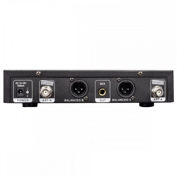 AMW BM300 v2 - Microfone Sem Fio Duplo de Mão Digital UHF