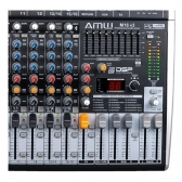 AMW M16 Fx v3 - Mesa de Som 16 Canais com EFX BT Player Sub Out e Interface !
