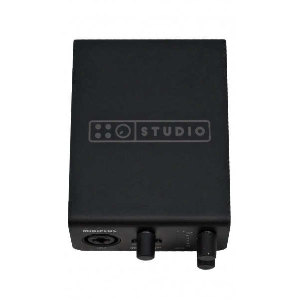 Midiplus Studio M Pro Black - Interface de Áudio USB Asio
