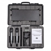 AMW AU400 v2 - Microfone sem fio Duplo Digital UHF Rack