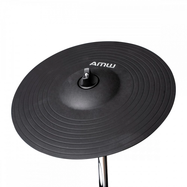 AMW ED11 Pro - Bateria Eletrônica All Mesh Dual Real Hi Hat Condução Tri zone Pratos Dual