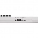 AMW P61X White - Teclado Controlador Midi USB com 61 Teclas PADs Faders e Knobs