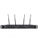 AMW AU7000 - Microfone Sem Fio Profissional 4 Canais Digital UHF Multibanda WR488Q + 4x WM80