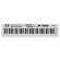 AMW P61X White - Teclado Controlador Midi USB com 61 Teclas PADs Faders e Knobs