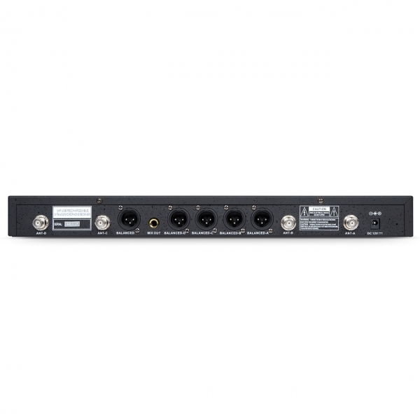 AMW BU7000 - Microfone sem fio 4 Canais Digital UHF Auricular