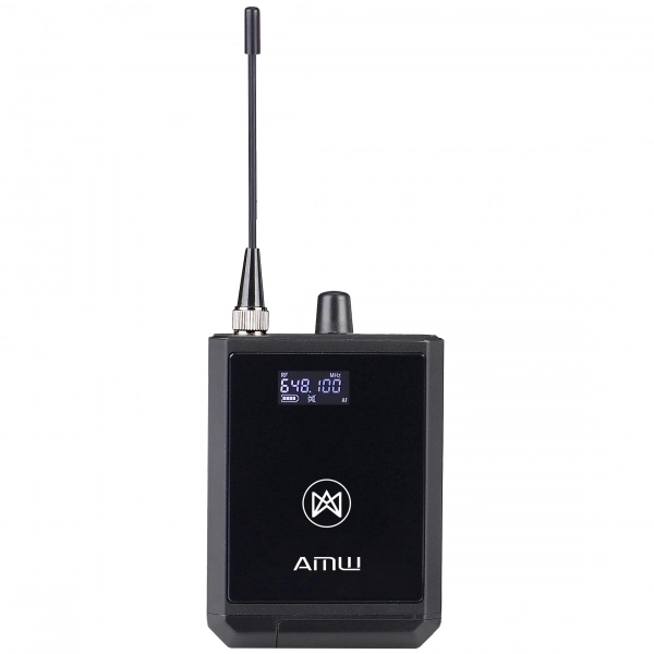 AMW PWM100 v2 - Retorno de Palco sem fio UHF Digital In Ear + Estojo