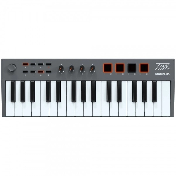 Midiplus Tiny+ - Controlador Midi USB Avançado 32 Teclas