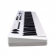 AMW P61X White - Teclado Controlador Midi USB com 61 Teclas PADs Faders e Knobs