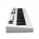 AMW P61X White - Teclado Controlador Midi USB com 61 Teclas PADs Faders e Knobs
