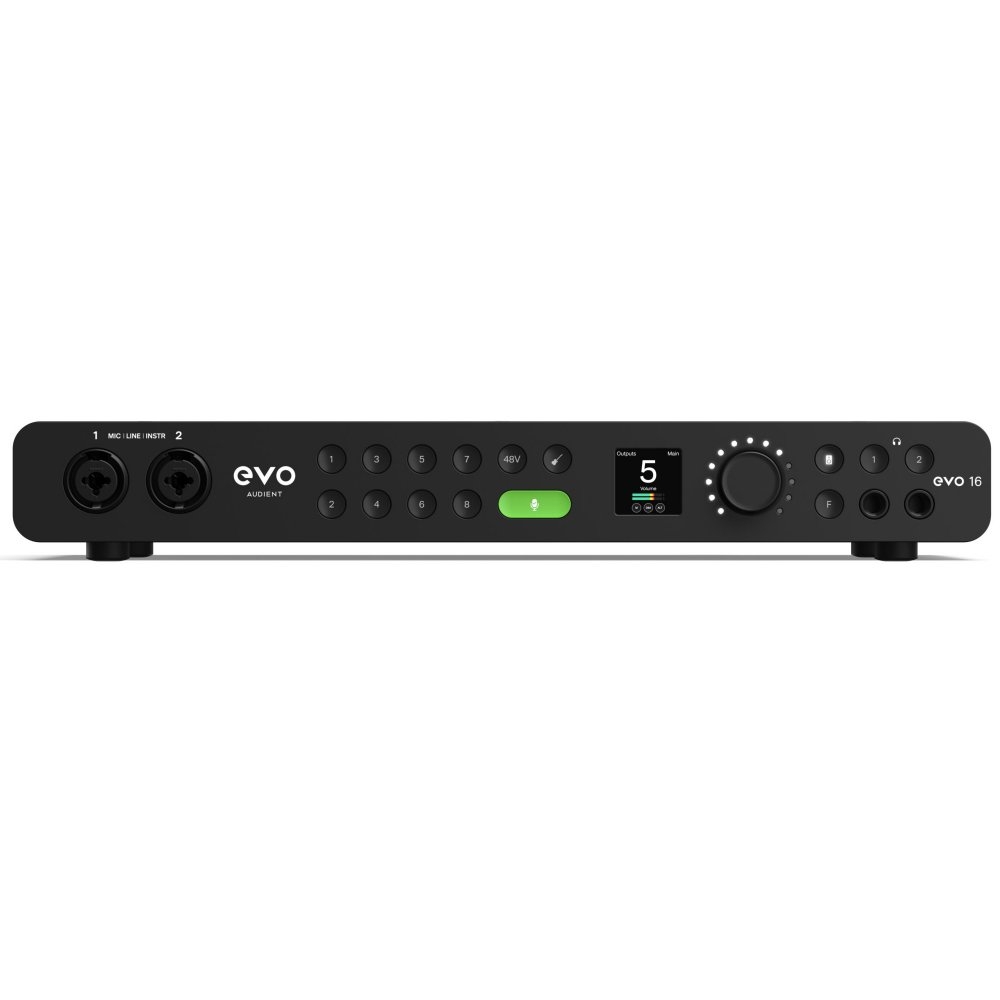 Audient EVO 16 - Interface de Áudio Profissional 24 In x 24