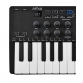 AMW Smartkey 25 Black - Teclado Controlador Midi USB Teclas 8 PADs Knobs