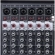 Amw Pm6 v2 - Mesa De Som 6 Canais 99 Efx DSP Interface USB Eq BT