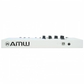 AMW Smartkey 25 White - Teclado Controlador Midi USB Teclas 8 PADs Knobs