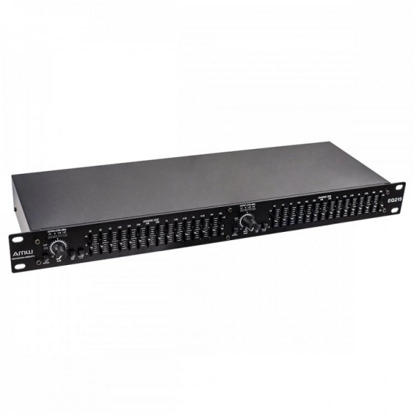 AMW EQ215 - Processador Equalizador Analógico Gráfico Estéreo de 15 Bandas