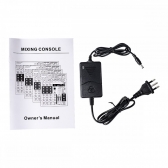 AMW MX8 v2 - Mesa  8 Canais 6 XLR Bluetooth EFX Interface USB