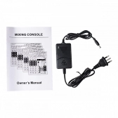 AMW MX8 v2 - Mesa  8 Canais 6 XLR Bluetooth EFX Interface USB