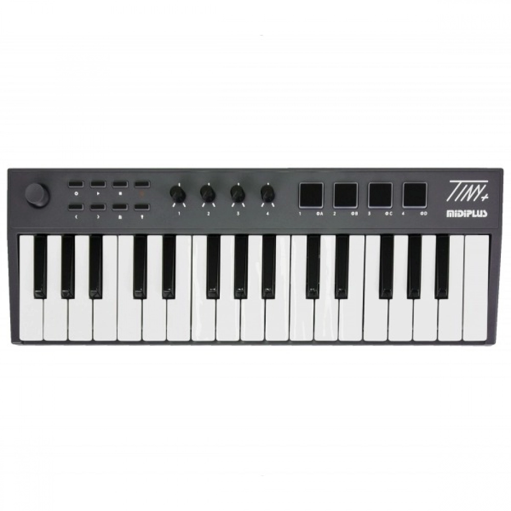 Midiplus Tiny+ - Controlador Midi USB Avançado 32 Teclas