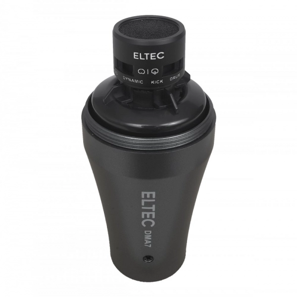 ELTEC DMA7 - Kit Com 7 Microfones de Bateria + Estojo Plástico