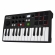 AMW Master 25 Black - Teclado Controlador Midi 9 PADs 8 Knobs Visor OLED