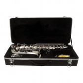 Milano Saxofone Alto - Niquelado Eb Mib + Estojo + Acessórios
