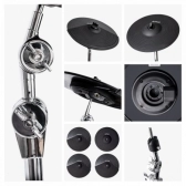 AMW ED15 Pro - Pro Bateria Eletrônica All Mesh Dual Real Hi Hat.l