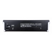 AMW Q12 v3 - Mesa de Som 12 Canais Combo 99 Efx Dsp 2 Aux Hi-Z Interface USB Eq BT