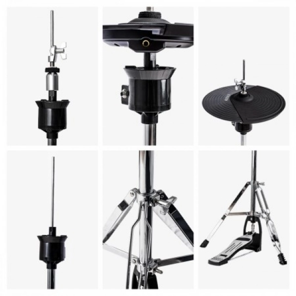 AMW ED15 Pro - Pro Bateria Eletrônica All Mesh Dual Real Hi Hat.l