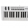 AMW P61X White - Teclado Controlador Midi USB com 61 Teclas PADs Faders e Knobs
