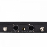 AMW BU400 v2 - Microfone sem fio Duplo Auricular Digital UHF Rack + Estojo