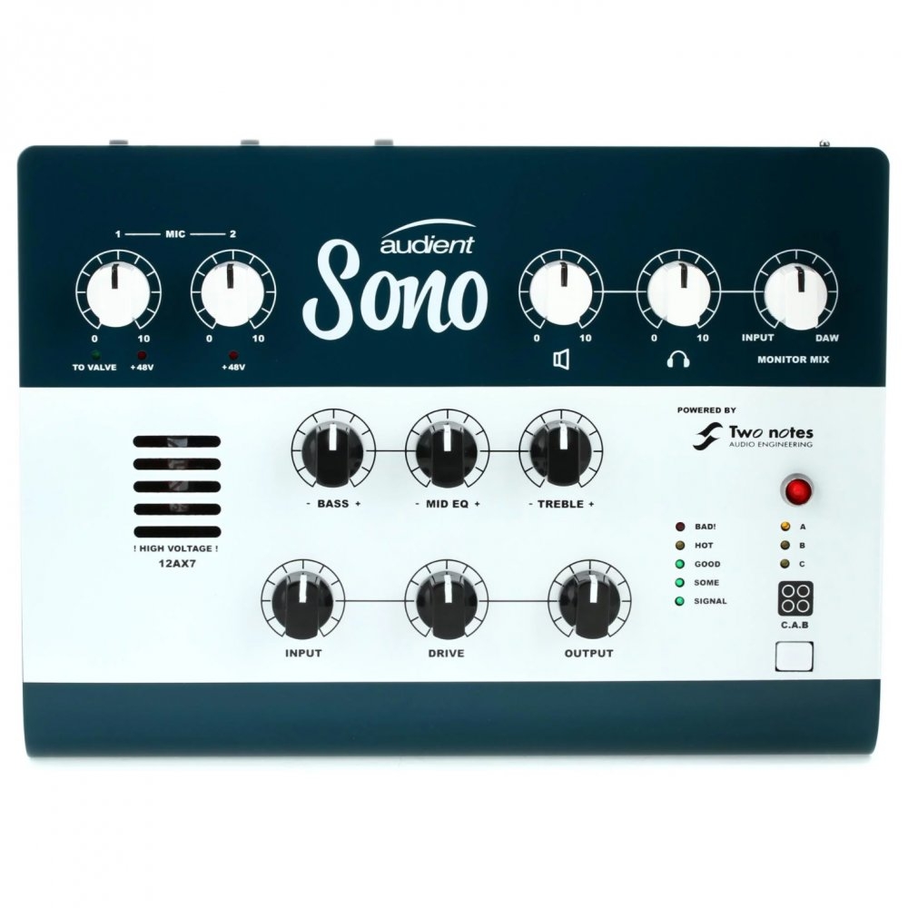 Audient Sono - Interface de Áudio USB 10x4 Com Pré Valvulado.