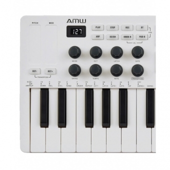 AMW Smartkey 25 White