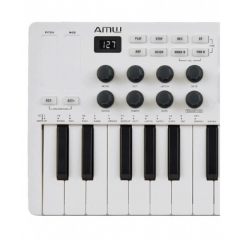 AMW Smartkey 25 White