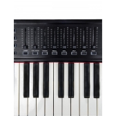 KFX SW61 Pro - Controlador MIdi USB 61 Teclas 16 PADs 8 Knobs