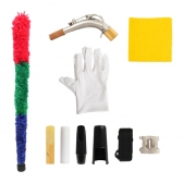 Milano Saxofone Alto - Niquelado Eb Mib + Estojo + Acessórios