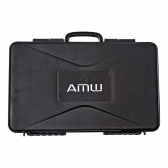 AMW AU7000 - Microfone Sem Fio Profissional 4 Canais Digital UHF Multibanda WR488Q + 4x WM80