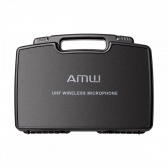 AMW AU58 v2 - Microfone sem Fio Duplo Digital UHF + Estojo