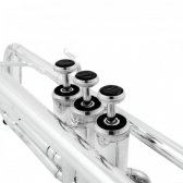 Trompete Milano - Premium Prateado Bb Si Bemol + Estojo XTR006