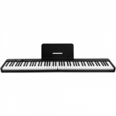 AMW PD1 black - Piano Digital Dobrável com 88 Teclas e Acessórios !