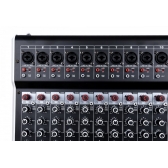 AMW Q12 v3 - Mesa de Som 12 Canais Combo 99 Efx Dsp 2 Aux Hi-Z Interface USB Eq BT