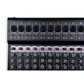 AMW Q12 v3 - Mesa de Som 12 Canais Combo 99 Efx Dsp 2 Aux Hi-Z Interface USB Eq BT
